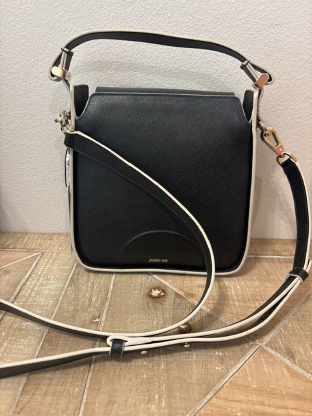 NEW Jason Wu Convertible Shoulder Bag Black Crossbody Handbag
